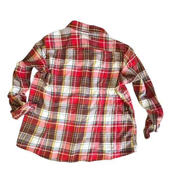 DULUTH TRADING COMPANY x Womens Flannel Button Up Shirt l Size XXL - Picture 2 of 6